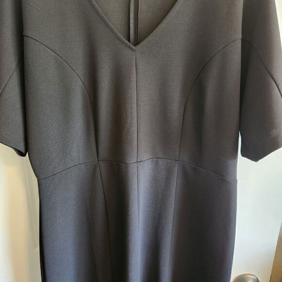 ELOQUII Black Fit and Flare Dress Plus Size 14 - Picture 4 of 6